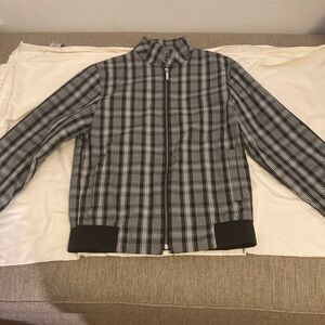 GANT black plaid jacket made in Portugal